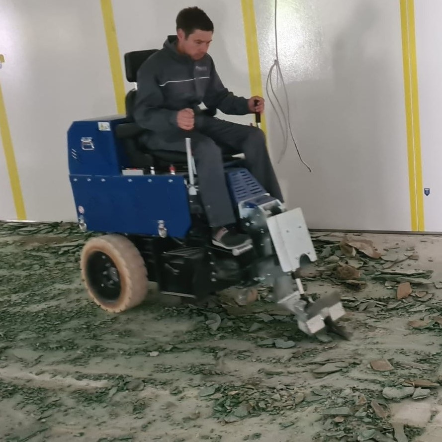 Die Bodenschleifer - Profi für Beton - Bodenbelag mittels Bodenstripper